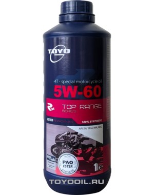 TOYO-G TOP RANGE 4T 5W-60 [R+]