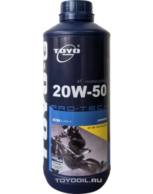 TOYO-G PRO-TECH 4T 20W-50